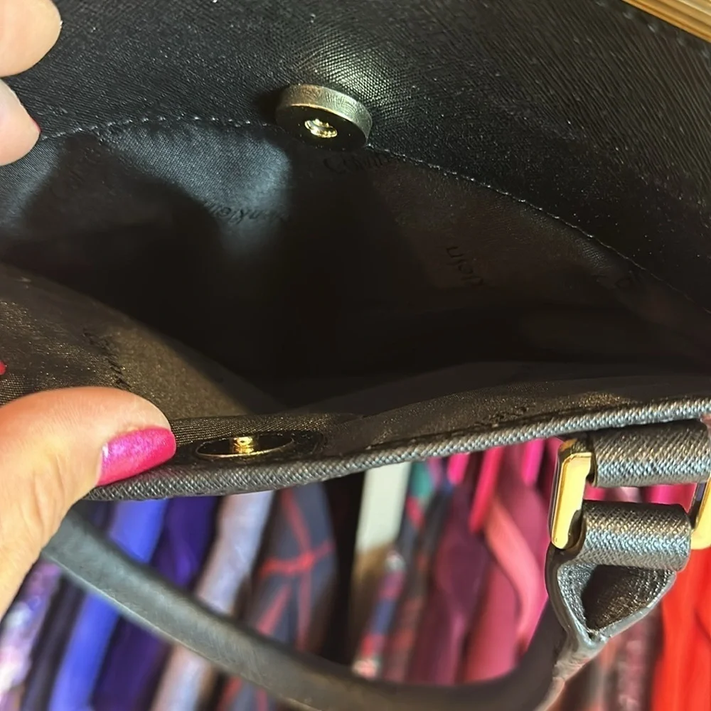 Calvin Klein black satchel​